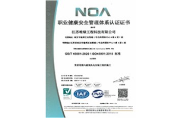 职业健康管理体系